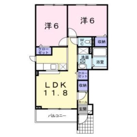 TERRACE HOUSE Eの物件間取画像